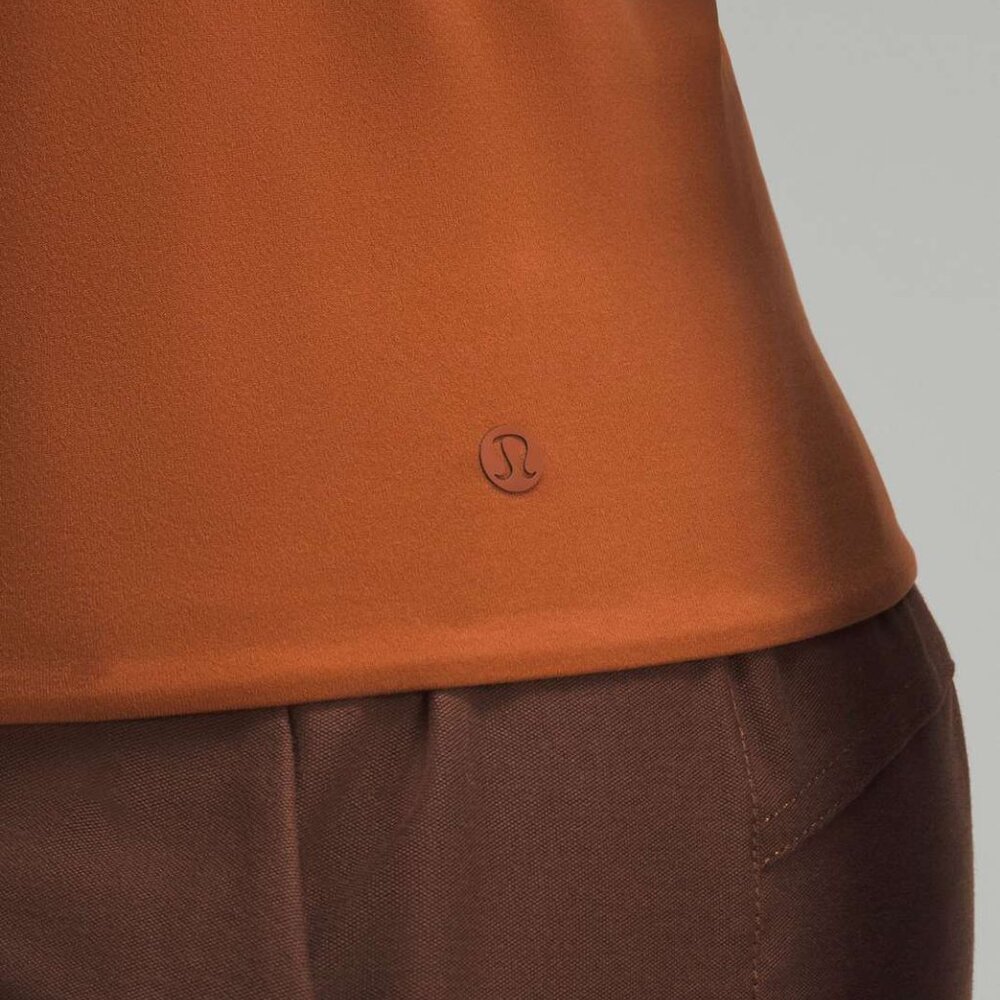 Lululemon Wundermost Ultra-Soft Nulu Crewneck Long-Sleeve Shirt Sable - Picture 3 of 3